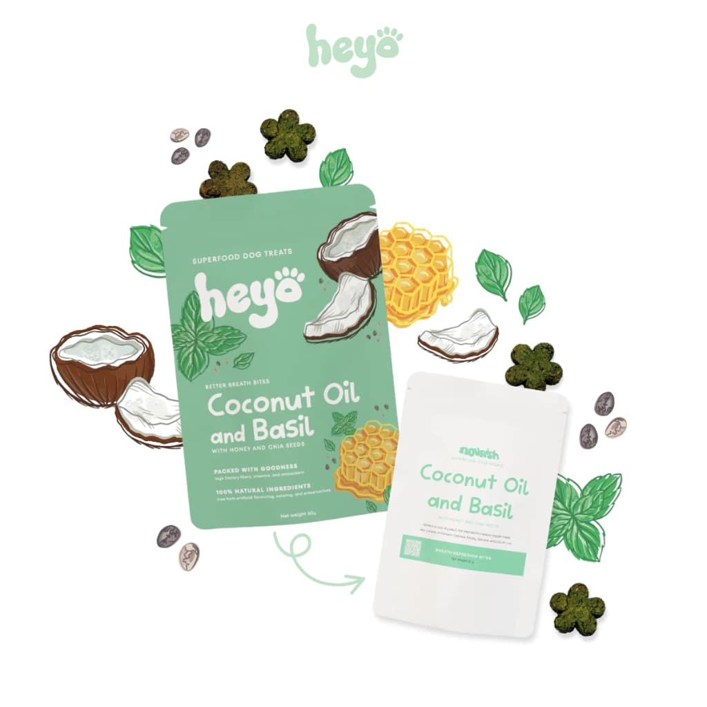 Heyo Mini Pack Coconut Oil and Basil - Image 1