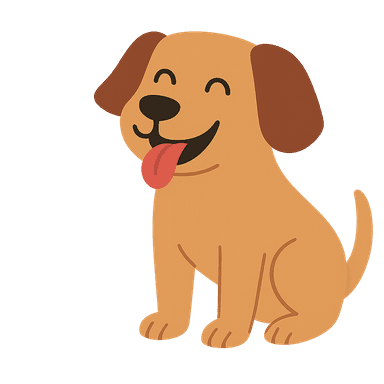 Playful dog